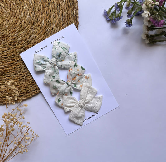 Embroidery classic  Bows| Summer Fever