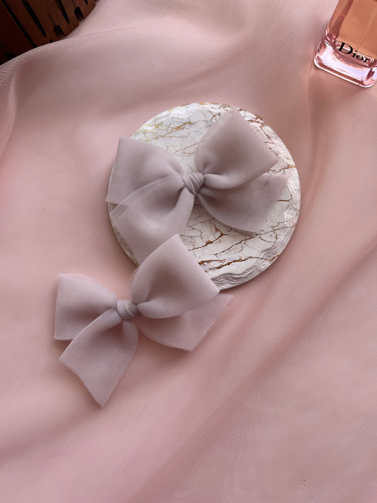 Ballerina Tulle Bow | SMOKE