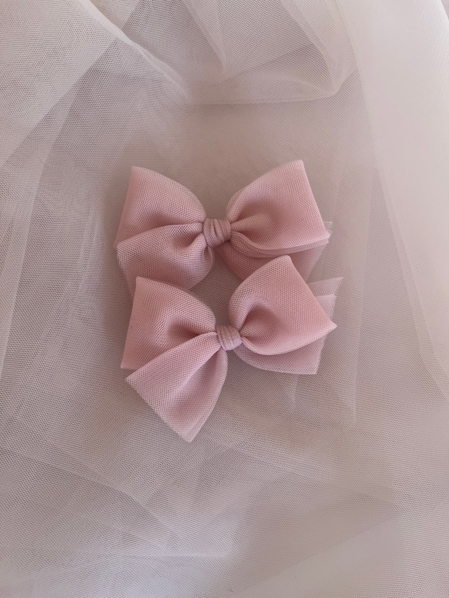 Ballerina Tulle Bow | Rose