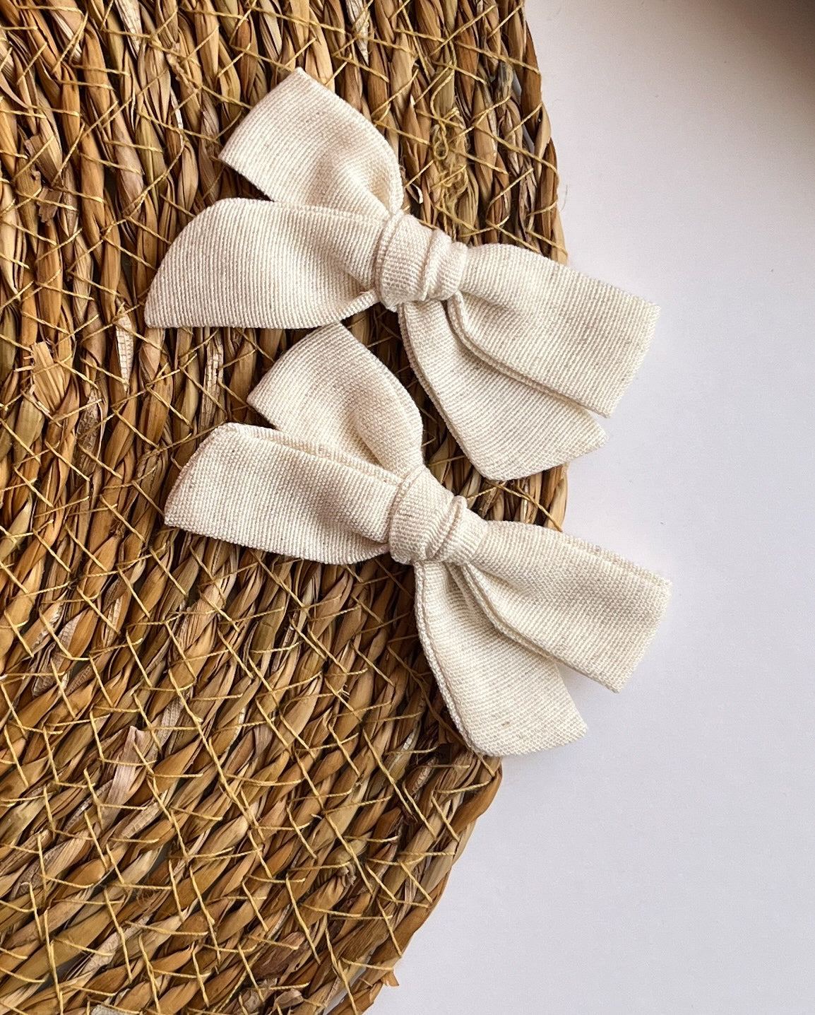 Linen Classic Bow | OAT