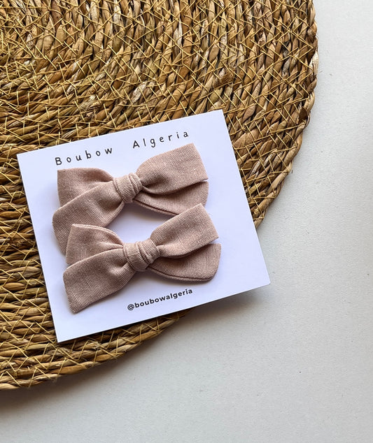 Linen Classic Bow | Plaster