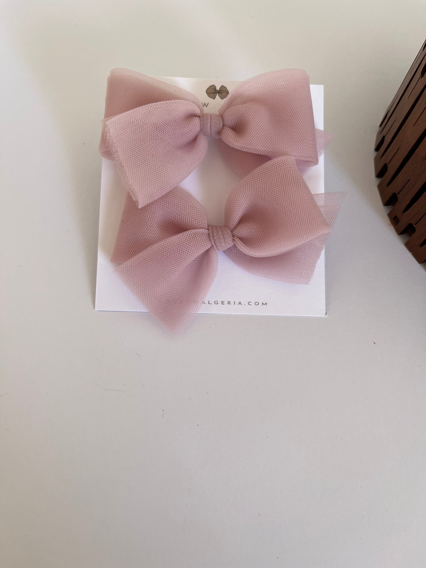 Ballerina Tulle Bow | Rose