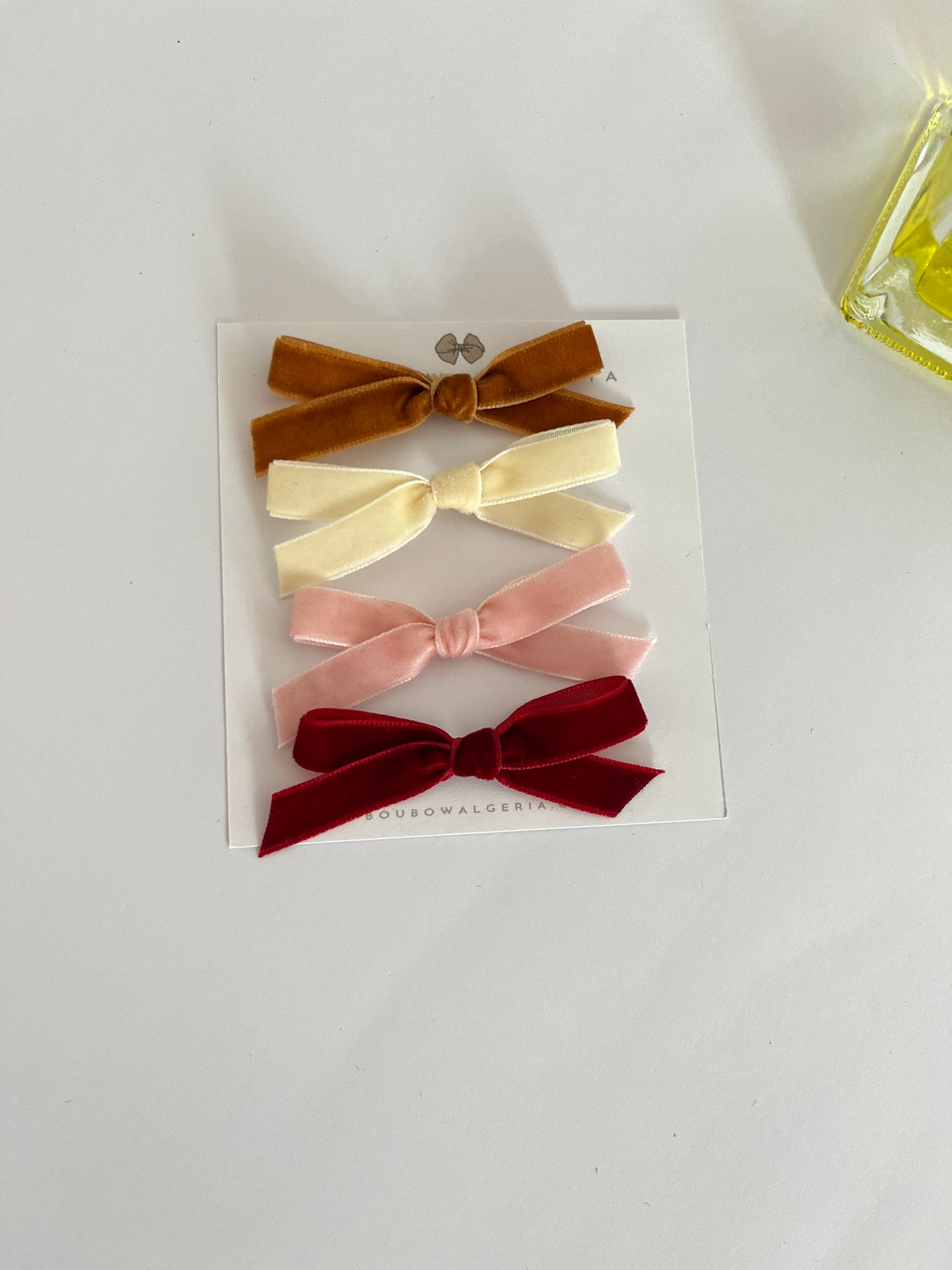 Velvet Ribbon Bows | Pack