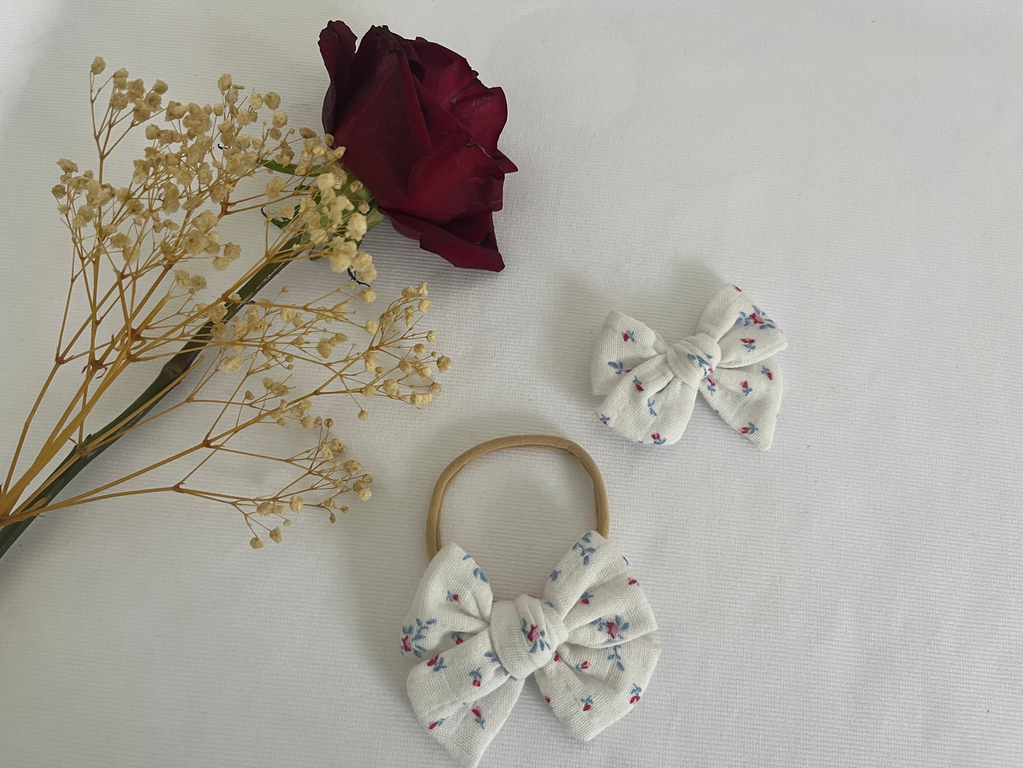 NOURA CLASSIC BOW | FLORAL